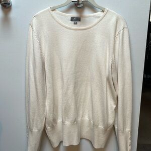 Cute off white dressy sweater